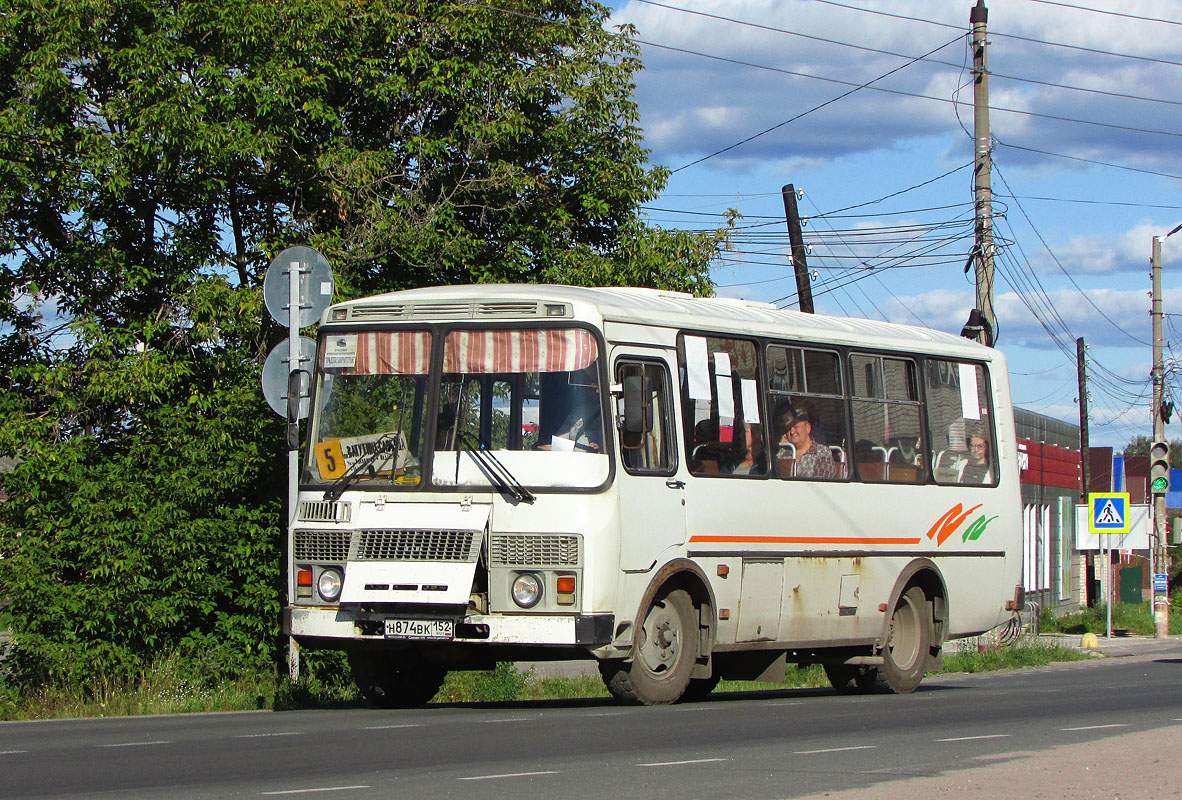 Нижегородская область, ПАЗ-32054 № Н 874 ВК 152