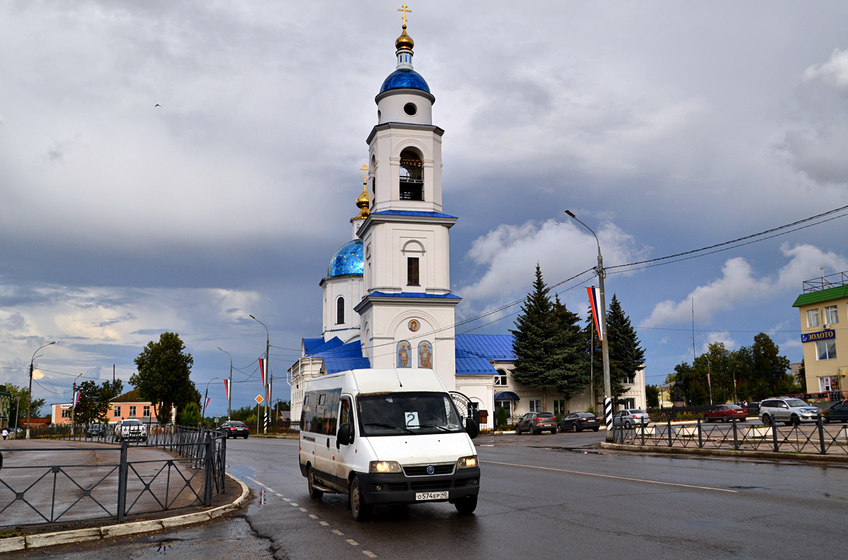 Калужская область, FIAT Ducato 244 CSMMC-RLL, -RTL № О 574 ЕР 40