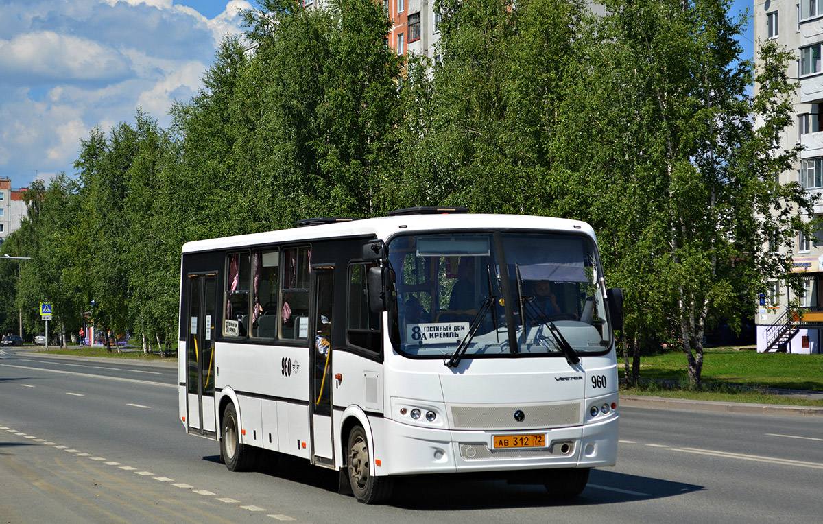 Тюменская область, ПАЗ-320414-05 "Вектор" (1-2) № 960