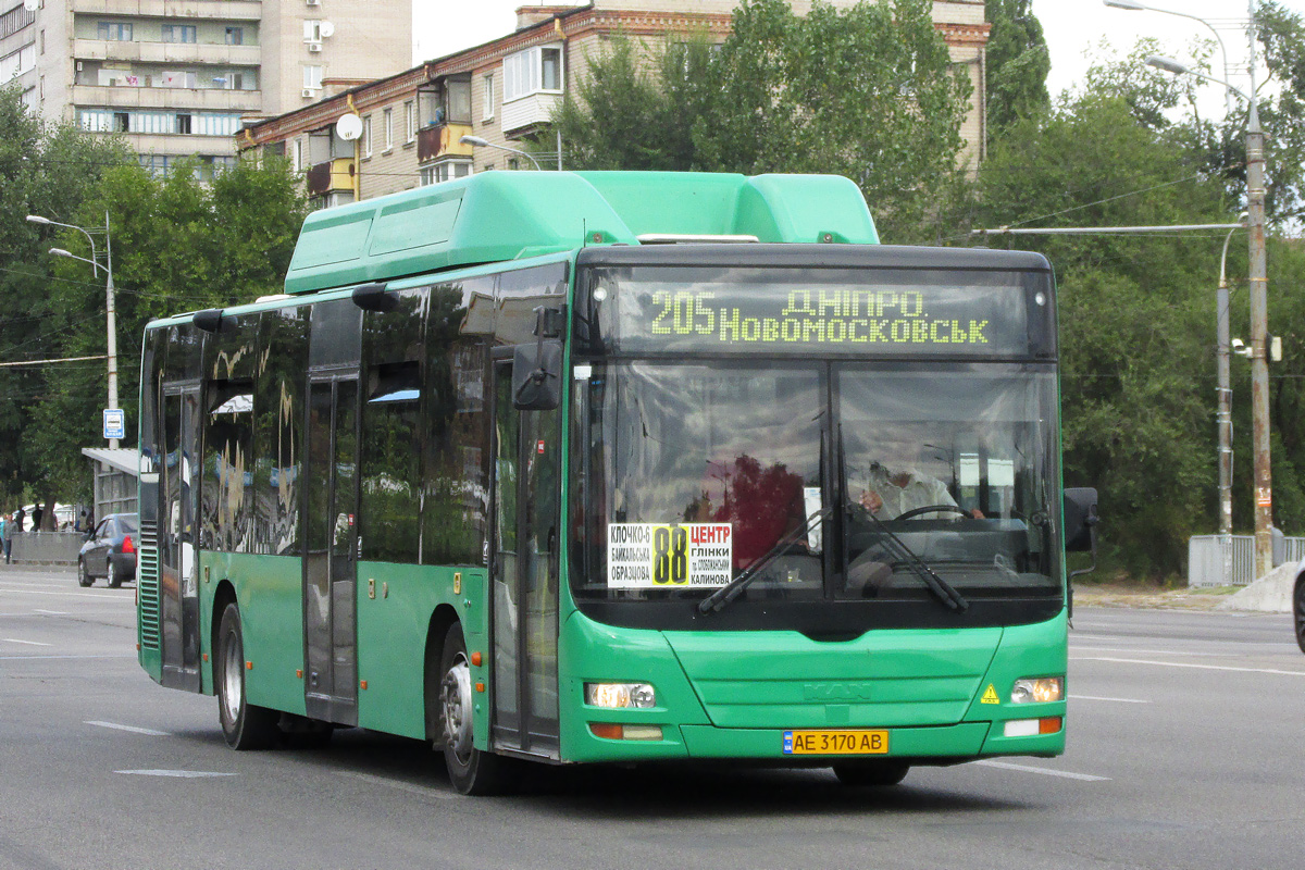 Днепропетровская область, MAN A21 Lion's City NL313 CNG № 36