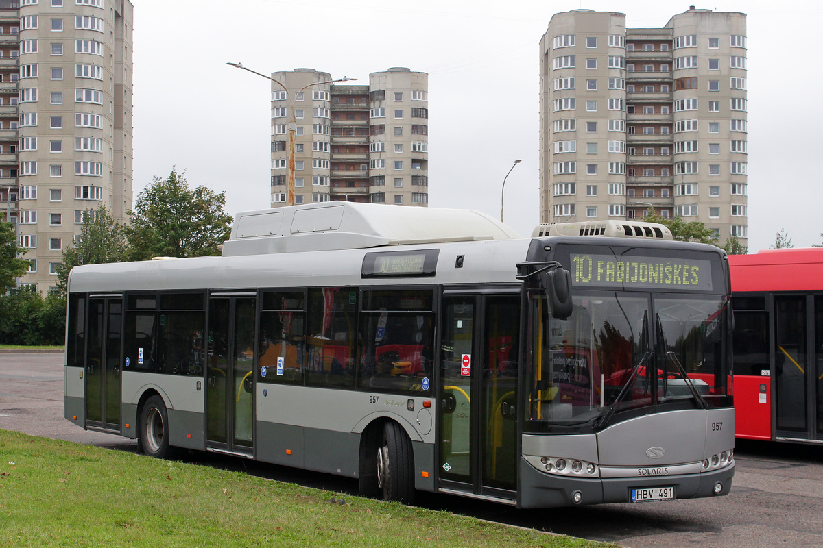 Litauen, Solaris Urbino III 12 CNG Nr. 957