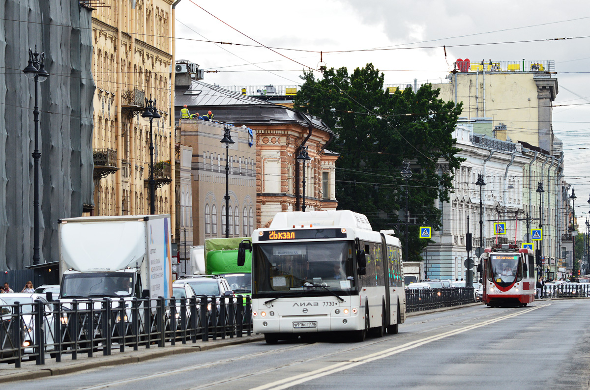 Санкт-Петербург, ЛиАЗ-6213.71 № 7730