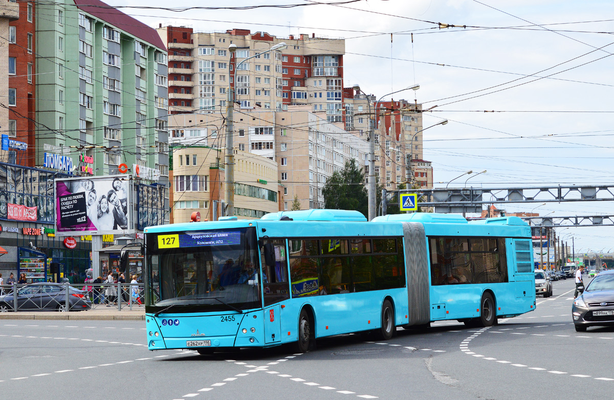 Санкт-Петербург, МАЗ-216.066 № 2455