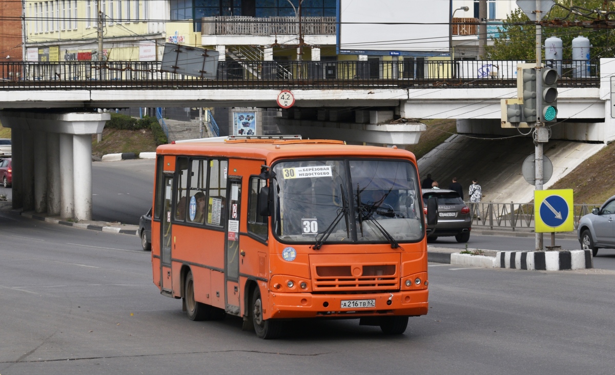 Рязанская область, ПАЗ-320402-05 № А 216 ТВ 62