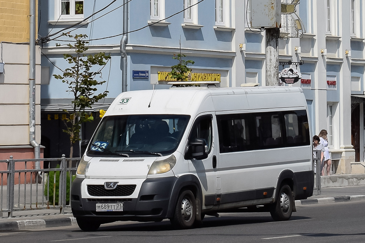 Тульская область, Нижегородец-2227SK (Peugeot Boxer) № М 689 ТТ 71