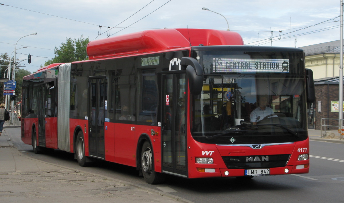 Литва, MAN A23 Lion's City G NG313 CNG № 4177