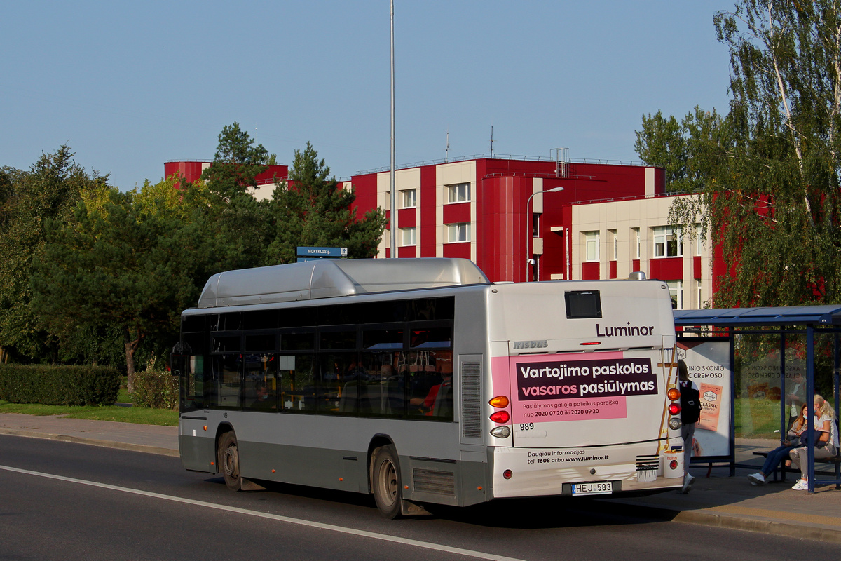 Литва, Castrosua CS.40 City Versus GNC 12 № 989