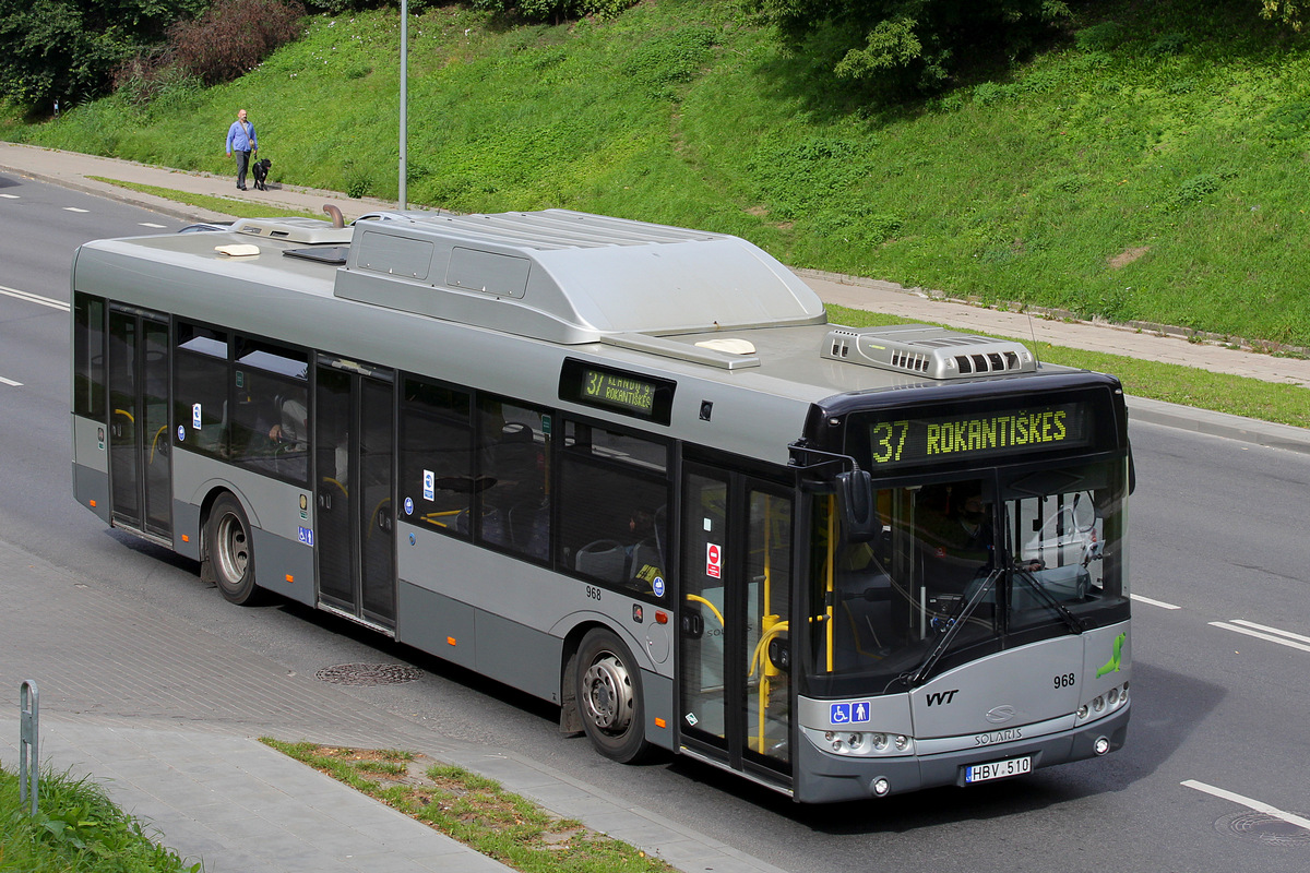 Литва, Solaris Urbino III 12 CNG № 968