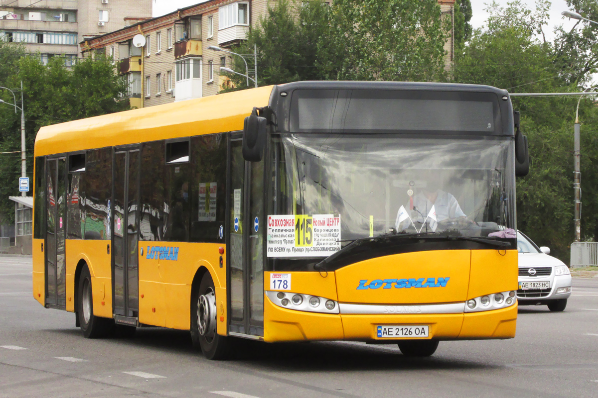 Днепропетровская область, Solaris Urbino III 12 № 178