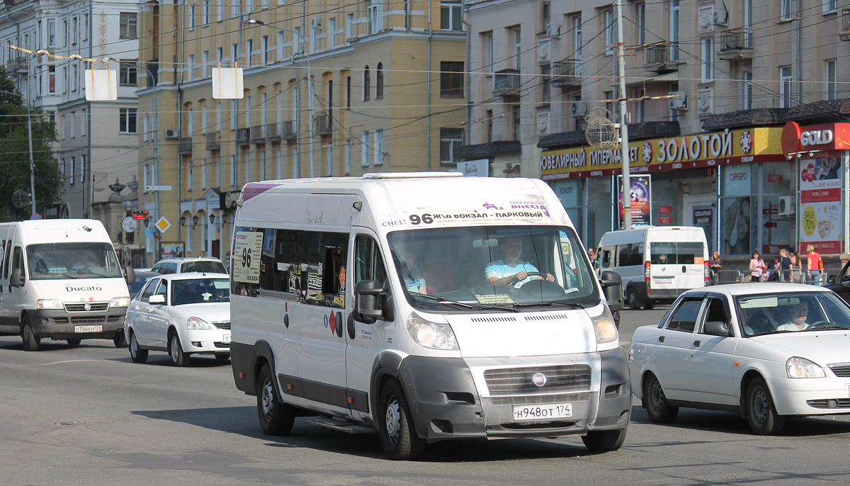 Челябинская область, Нижегородец-FST613 (FIAT Ducato) № Н 948 ОТ 174