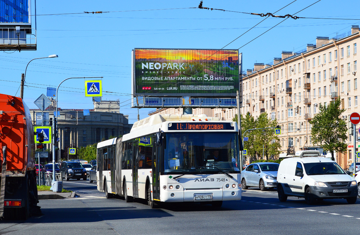 Санкт-Петербург, ЛиАЗ-6213.71 № 7548