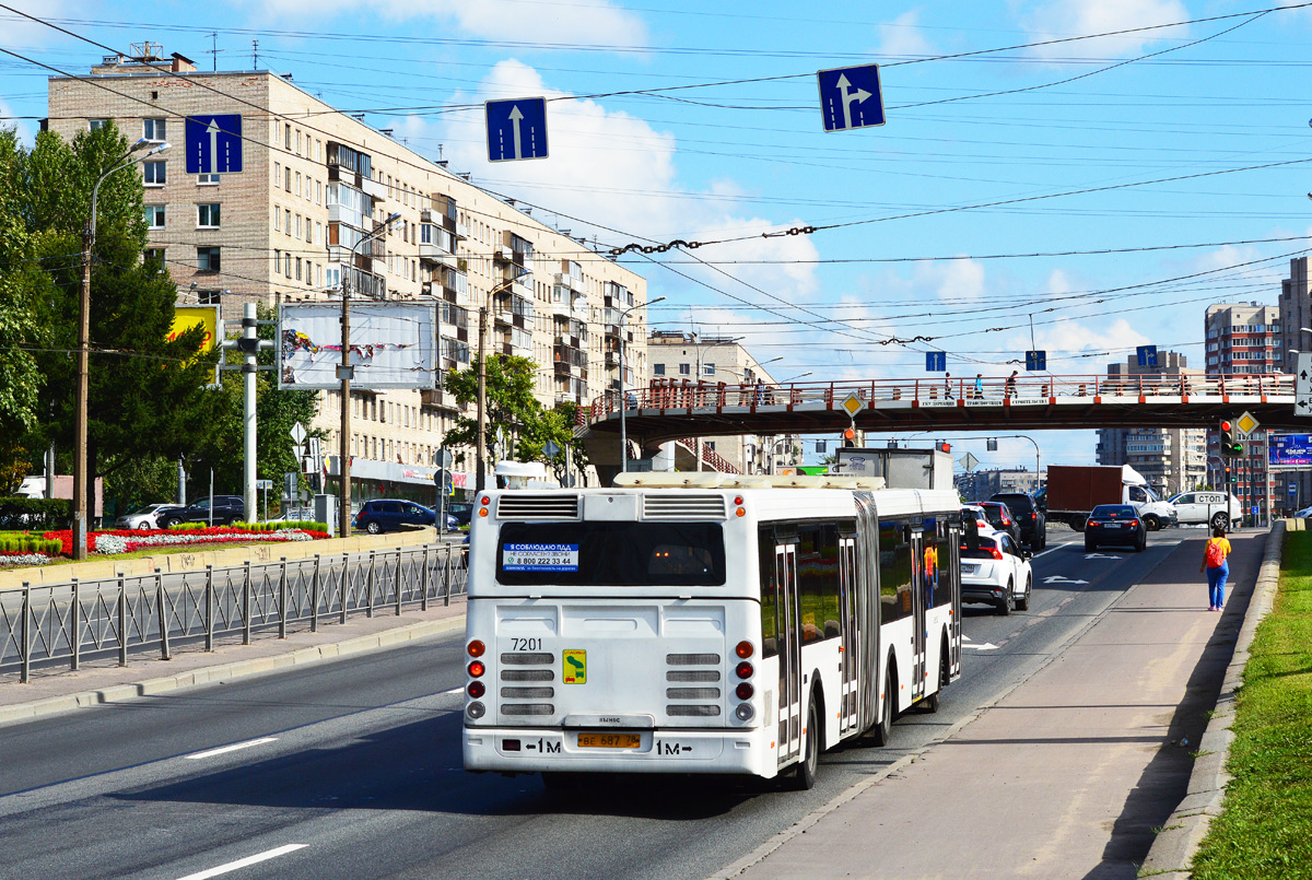 Санкт-Петербург, ЛиАЗ-6213.20 № 7201