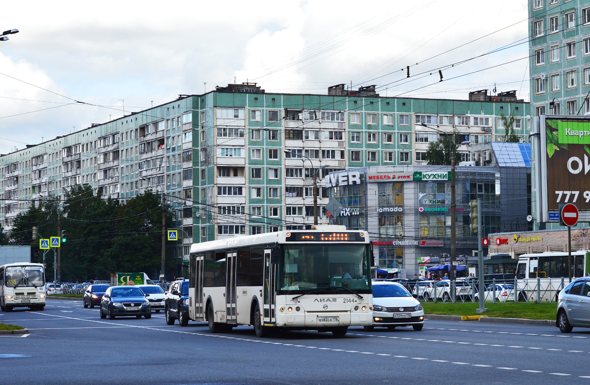 Санкт-Петербург, ЛиАЗ-5292.60 № 2144