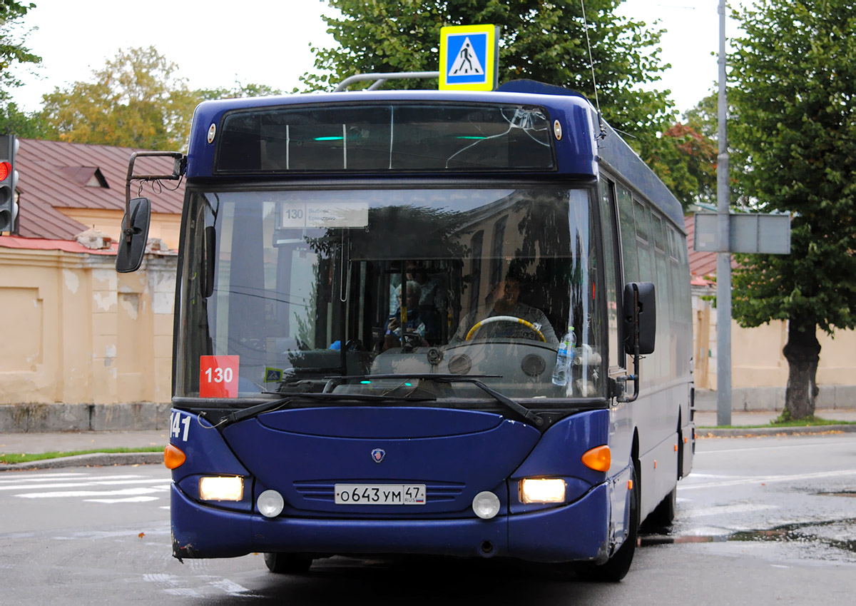 Ленинградская область, Scania OmniLink I (Скания-Питер) № 141