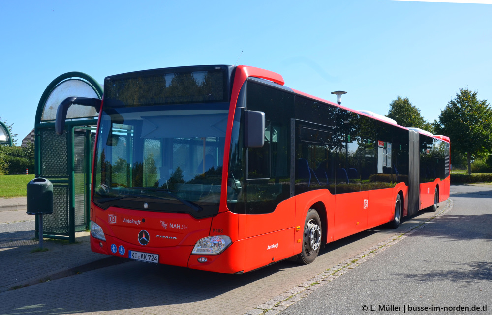 Шлезвиг-Гольштейн, Mercedes-Benz Citaro C2 G № 14403