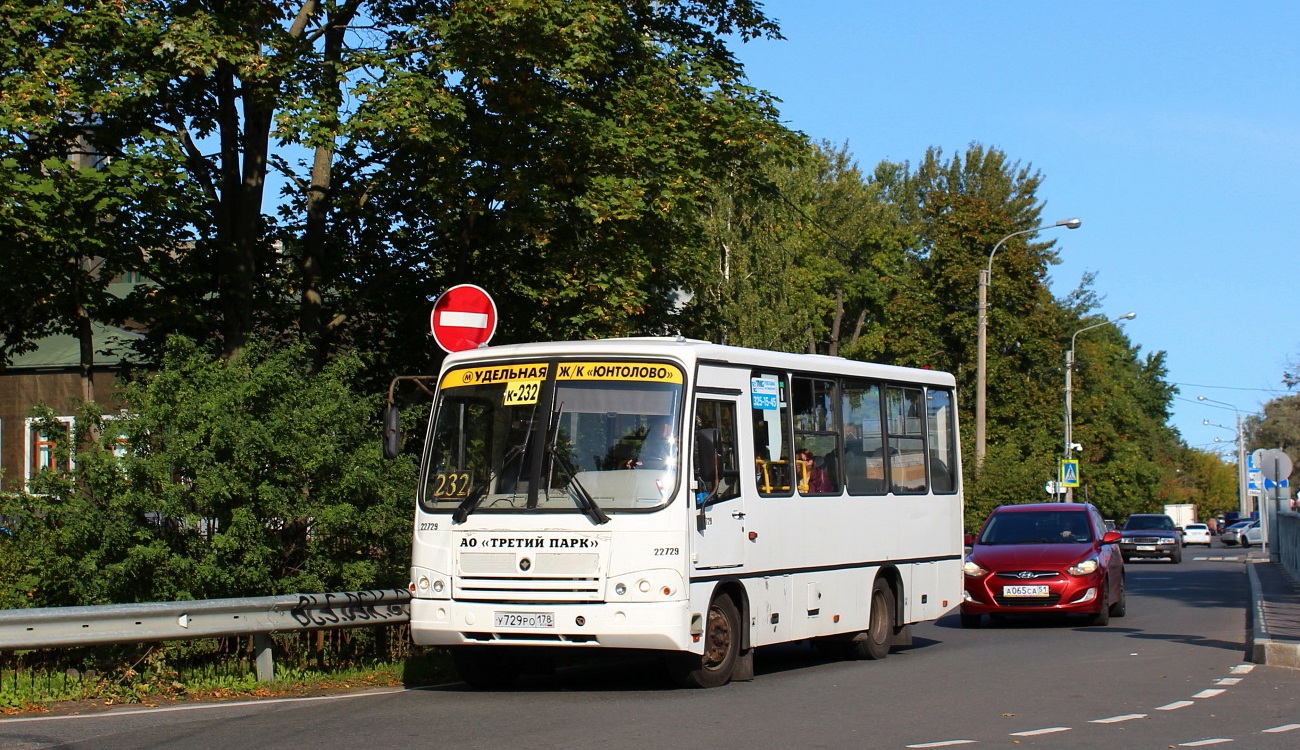 Санкт-Петербург, ПАЗ-320402-05 № У 729 РО 178