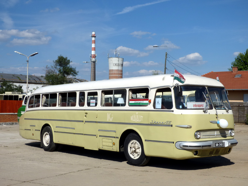 Венгрия, Ikarus  55 № P-01640 20; Венгрия — 14. Ikarus Nap, Budapest Mátyásföld (2020)