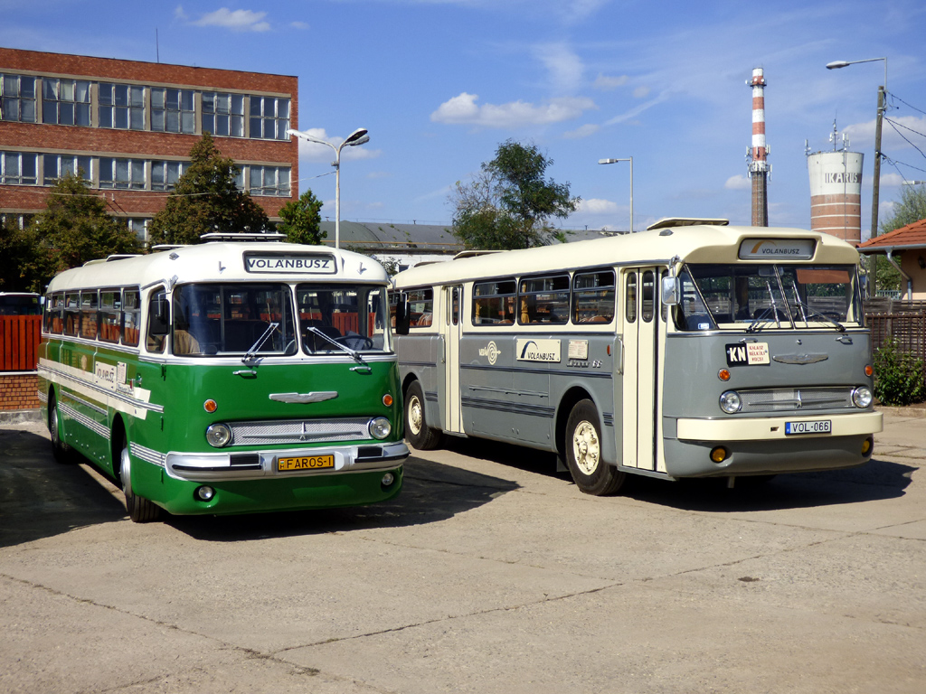 Венгрия, Ikarus  55.14 № FAROS-1; Венгрия, Ikarus  66.62 № VOL-066; Венгрия — 14. Ikarus Nap, Budapest Mátyásföld (2020)