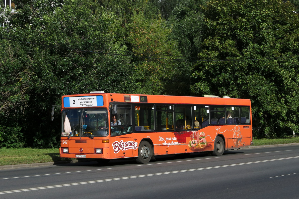 Vladimir region, Mercedes-Benz O405N2 Nr. 547