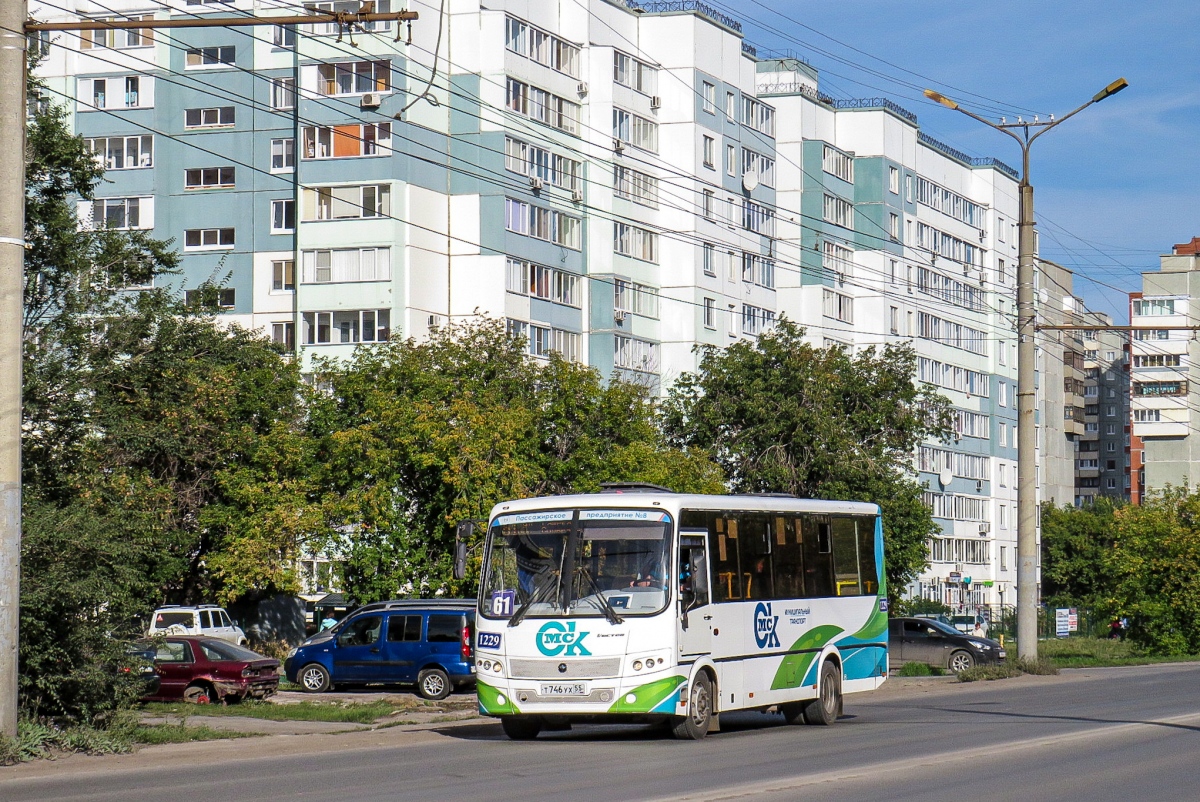 Омская область, ПАЗ-320414-04 "Вектор" (1-2) № 1229