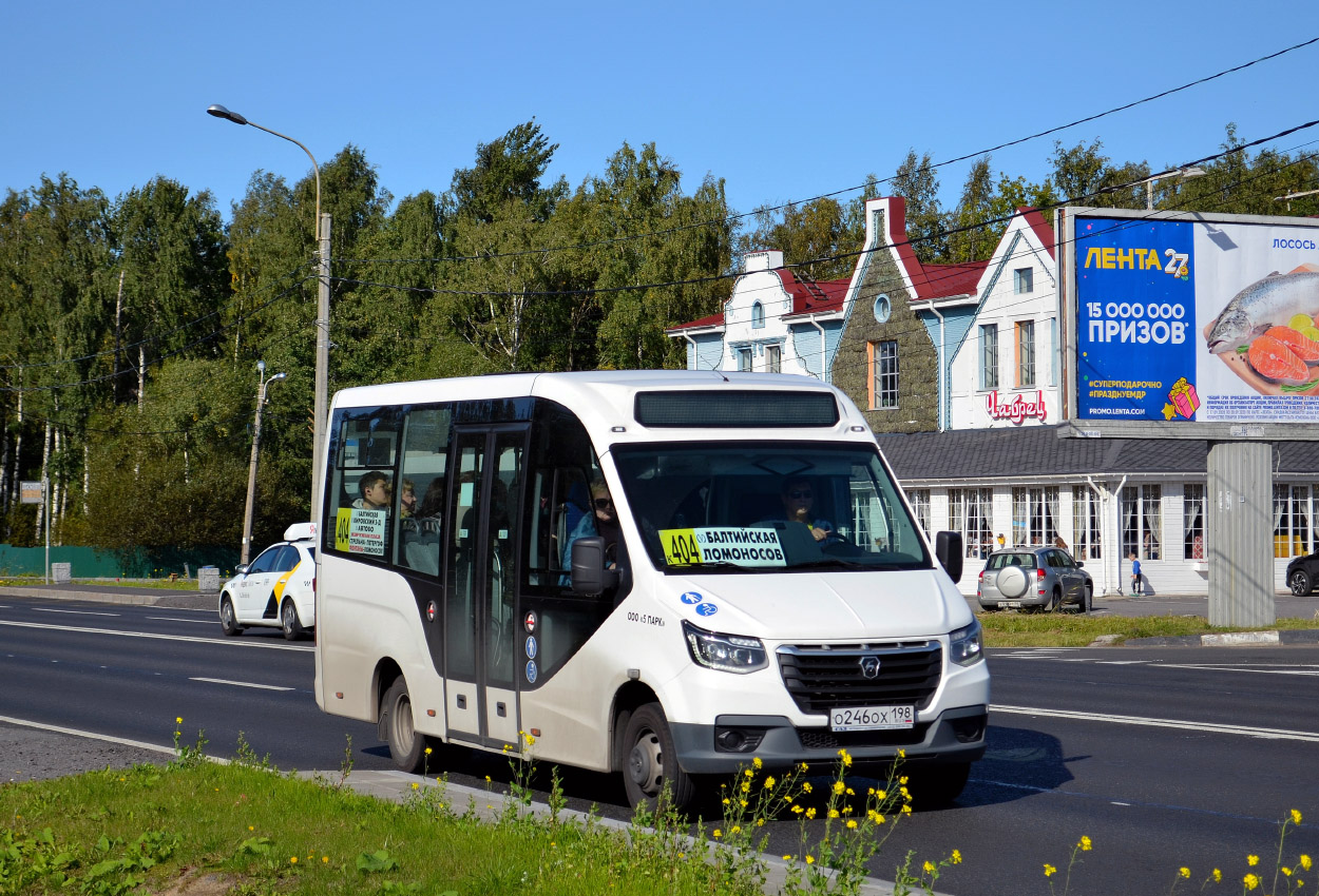 Санкт-Петербург, ГАЗ-A68R52 City № О 246 ОХ 198