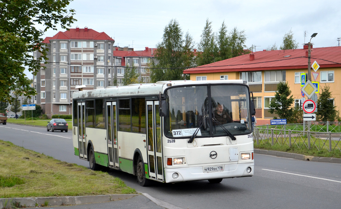 Sankt Petersburg, LiAZ-5293.53 Nr 3539