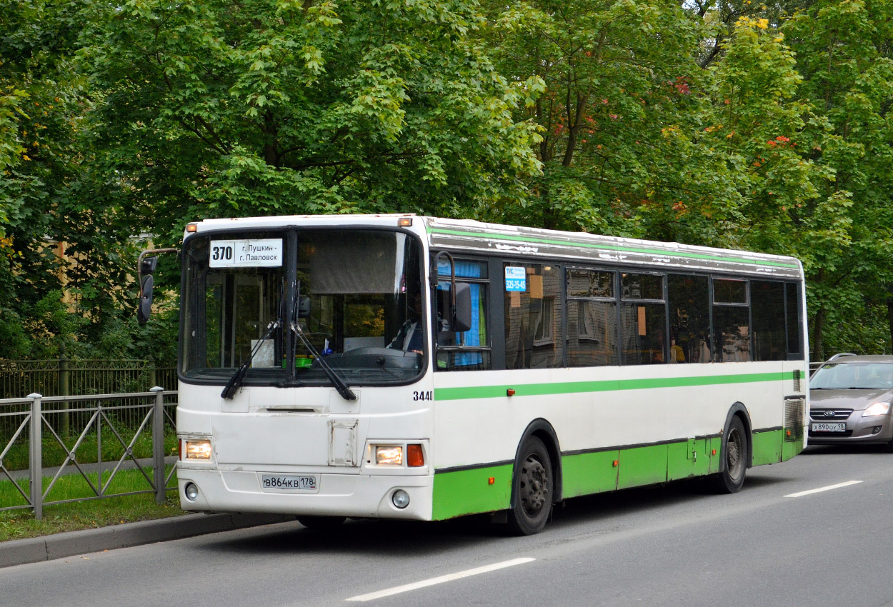 Санкт-Петербург, ЛиАЗ-5293.53 № 3440