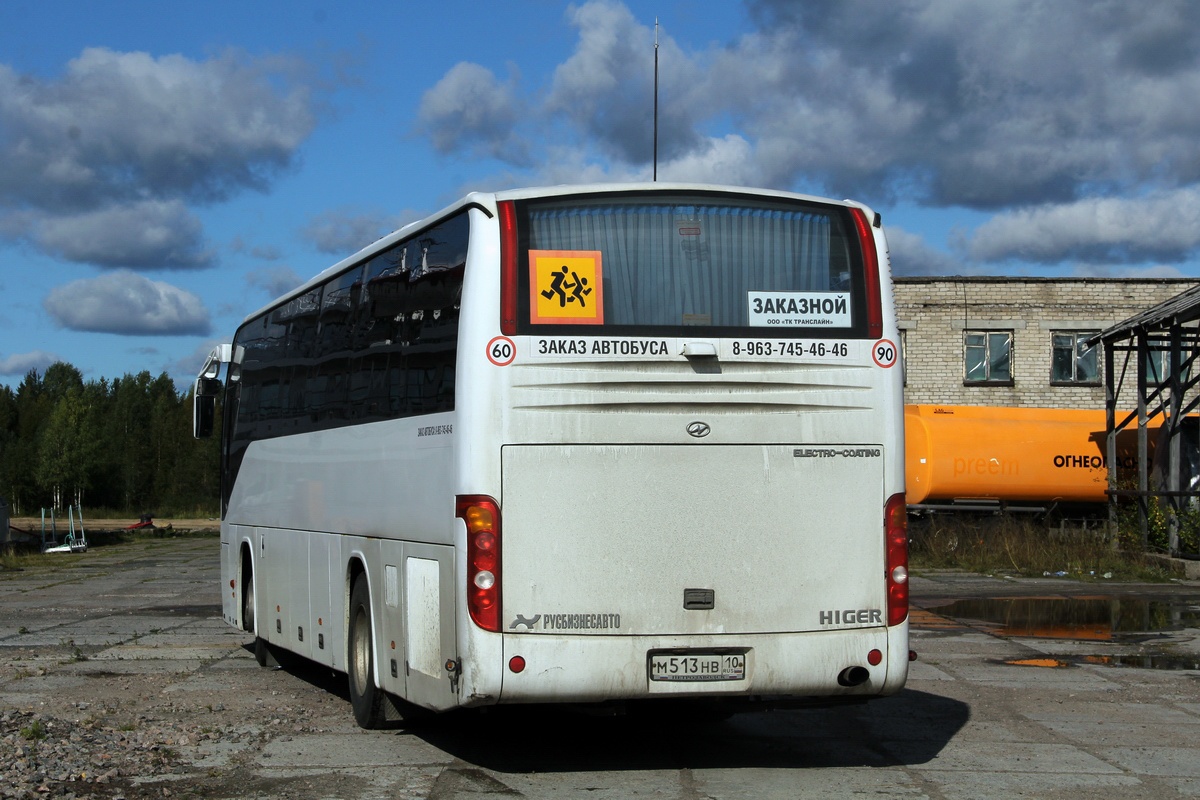 Карелия, Higer KLQ6119TQ № М 513 НВ 10