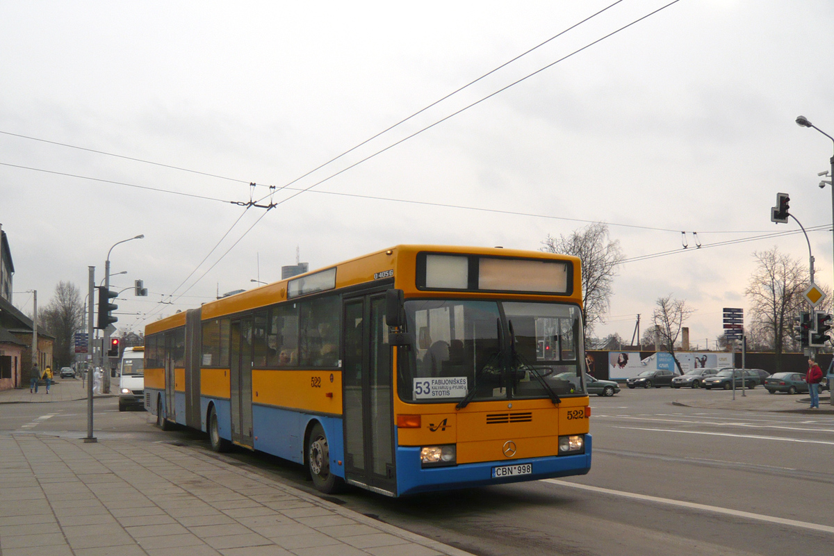 Литва, Mercedes-Benz O405G № 522