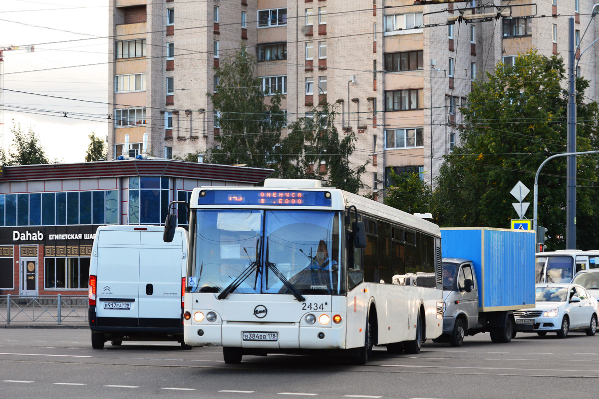 Sankt Petersburg, LiAZ-5292.20 Nr 2434