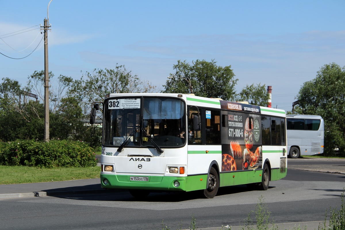 Санкт-Петербург, ЛиАЗ-5293.60 № 3692