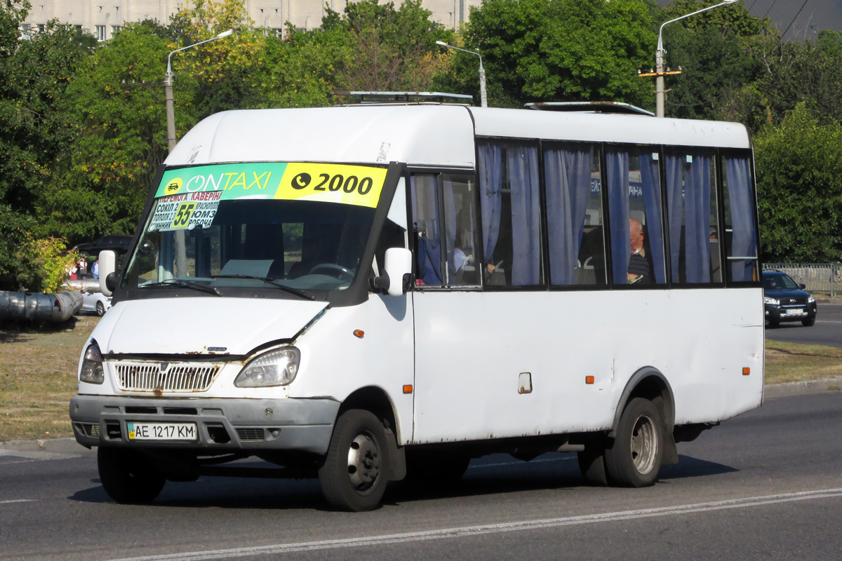 Днепропетровская область, Рута 25 № AE 1217 KM