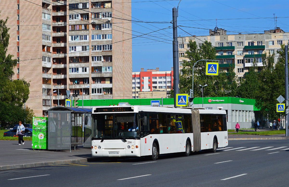 Санкт-Петербург, ЛиАЗ-6213.20 № 2114