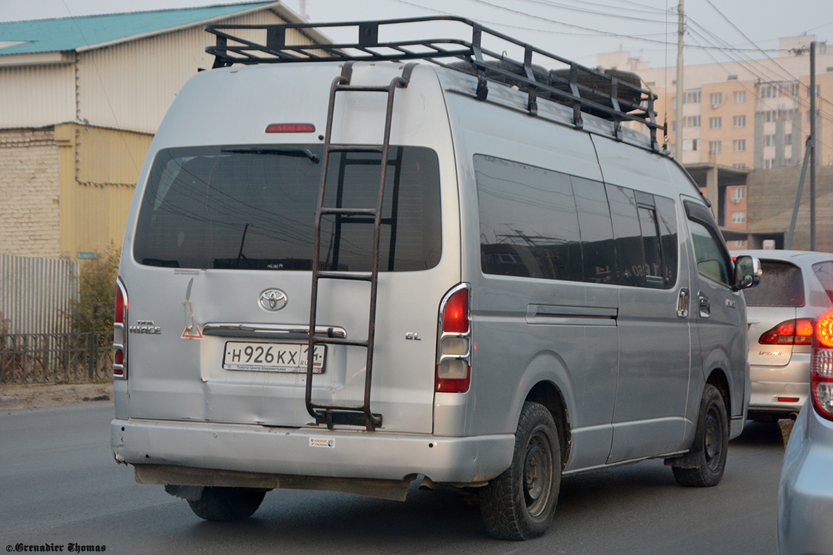 Саха (Якутия), Toyota HiAce TRH223L № Н 926 КХ 14