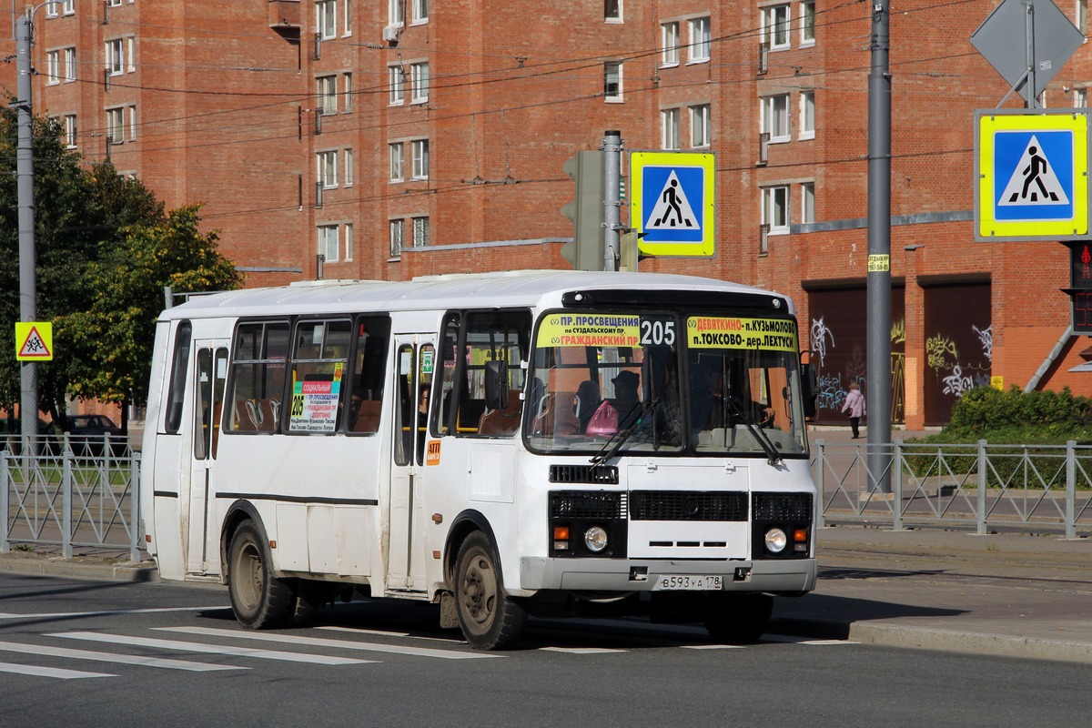 Ленинградская область, ПАЗ-4234-05 № В 593 УА 178