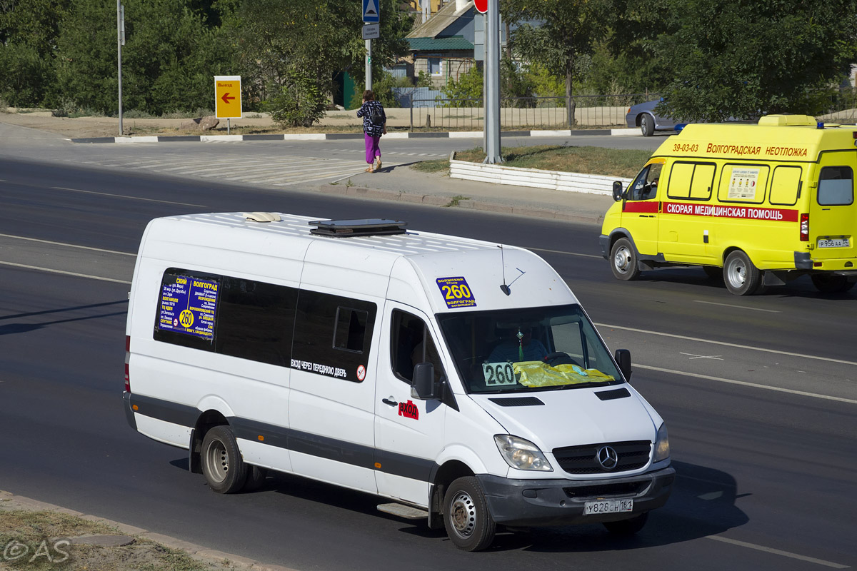 Волгоградская область, Луидор-223612 (MB Sprinter) № У 828 СН 161