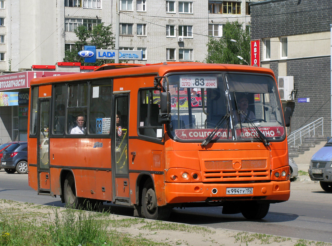 Нижегородская область, ПАЗ-320402-05 № К 994 ТУ 152