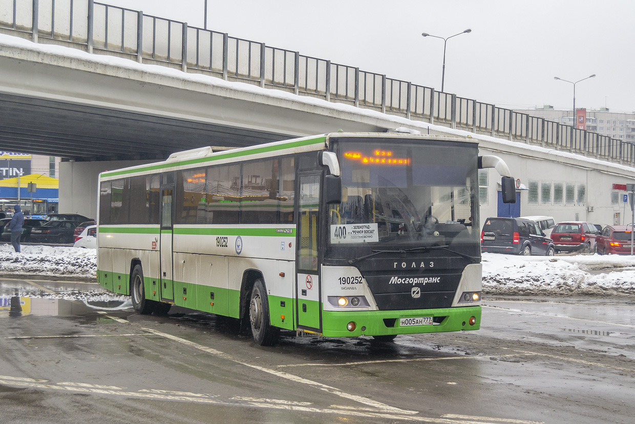 Москва, ГолАЗ-525110-10 "Вояж" № 190252