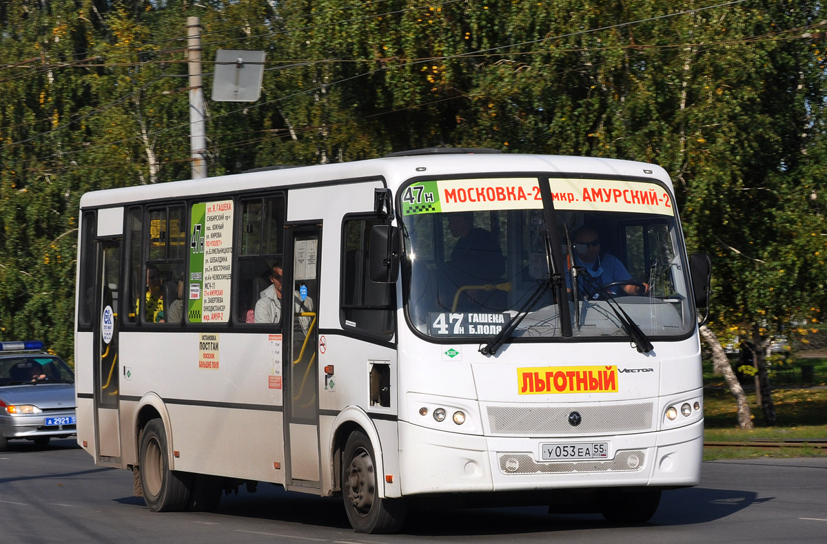 Омская область, ПАЗ-320412-14 "Вектор" № У 053 ЕА 55