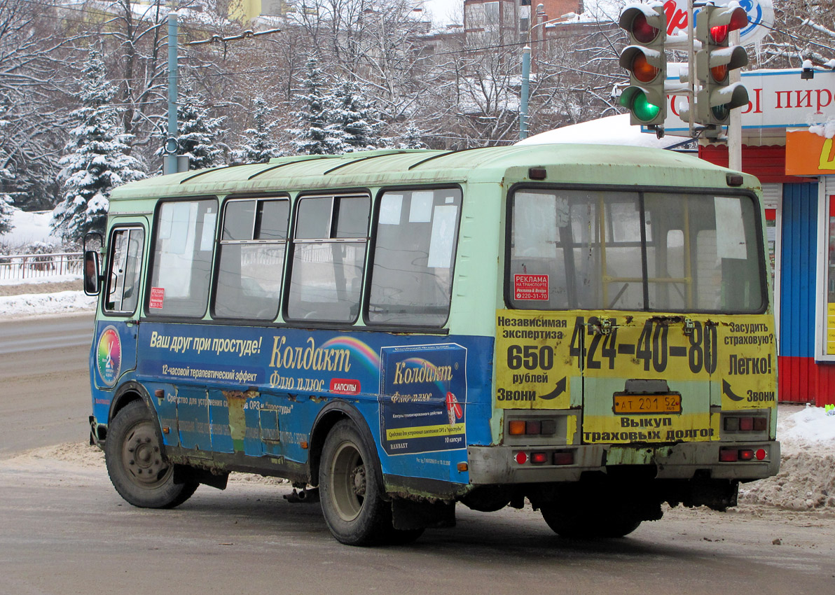 Нижегородская область, ПАЗ-32054-07 № АТ 201 52