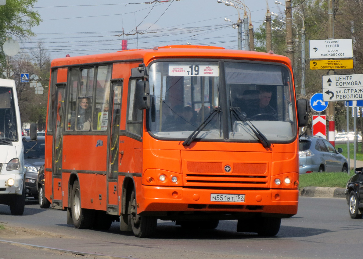 Нижегородская область, ПАЗ-320402-05 № М 551 ВТ 152