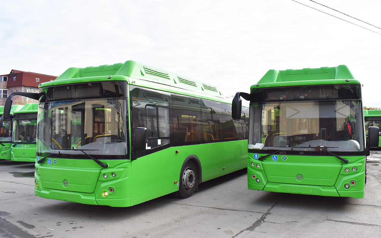 Tumen region, LiAZ-5292.67 (CNG) # 519; Tumen region — New bus
