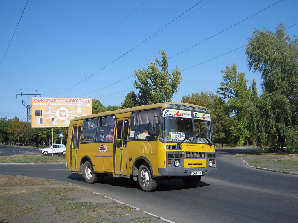 Луганская область, ПАЗ-32054 № А 242 ВС LPR — Фото — Автобусный транспорт