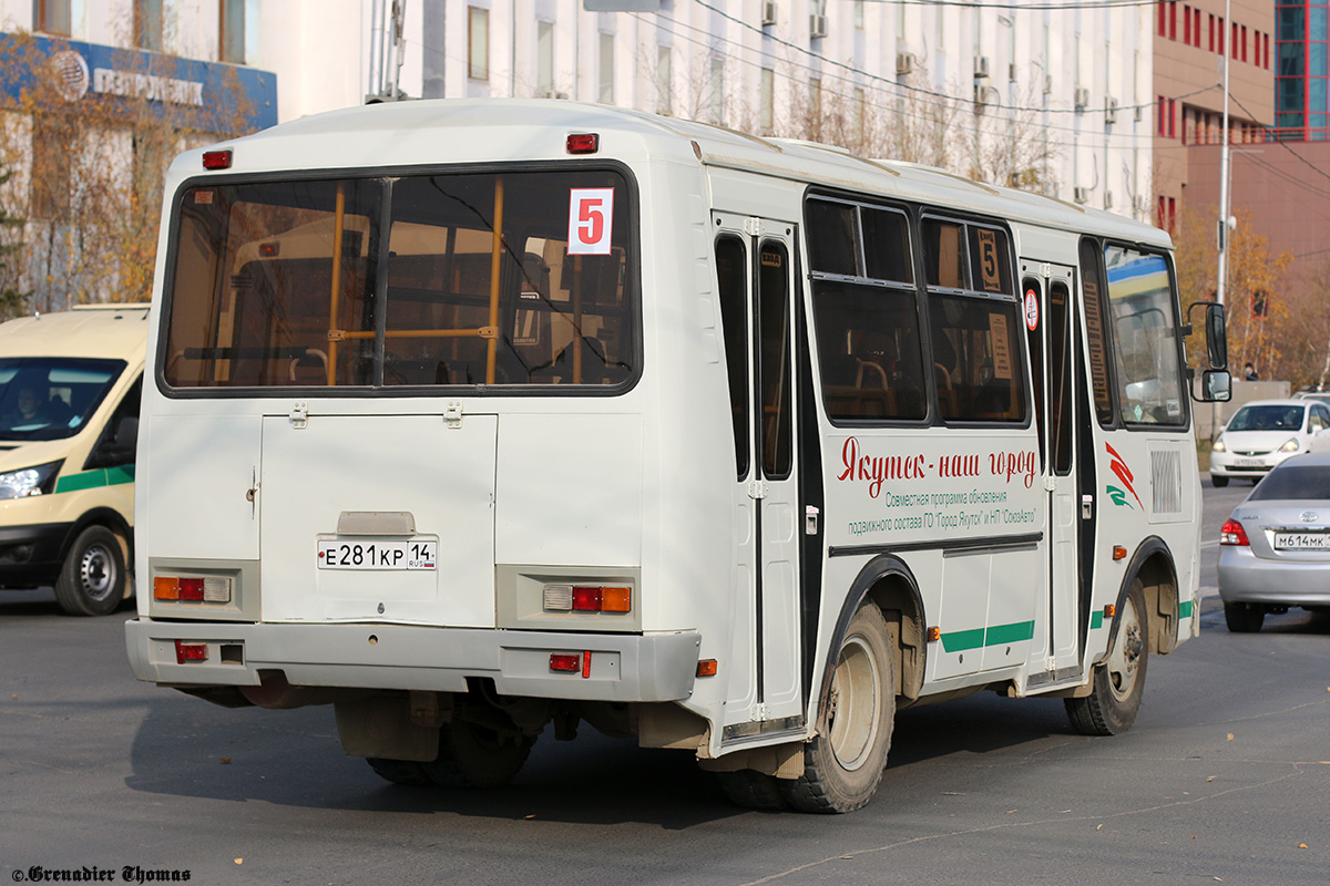 Саха (Якутия), ПАЗ-32054 № Е 281 КР 14