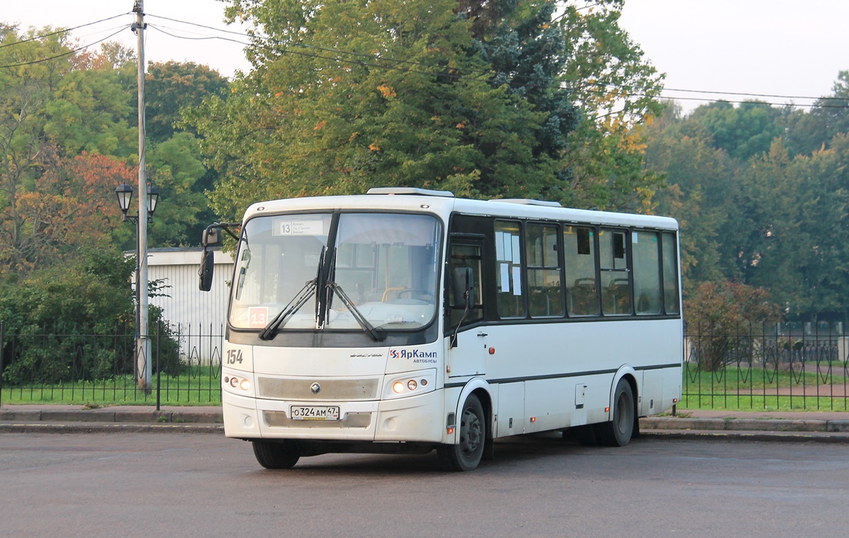 Ленинградская область, ПАЗ-320412-05 "Вектор" № 154