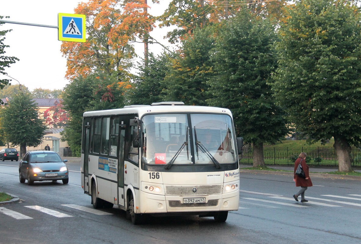 Ленинградская область, ПАЗ-320412-05 "Вектор" № 156