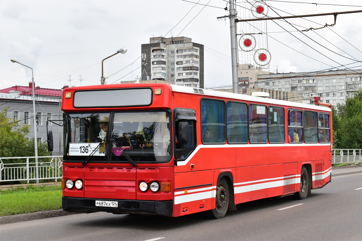 Красноярский край, Scania CN113CLB № Р 687 КХ 124