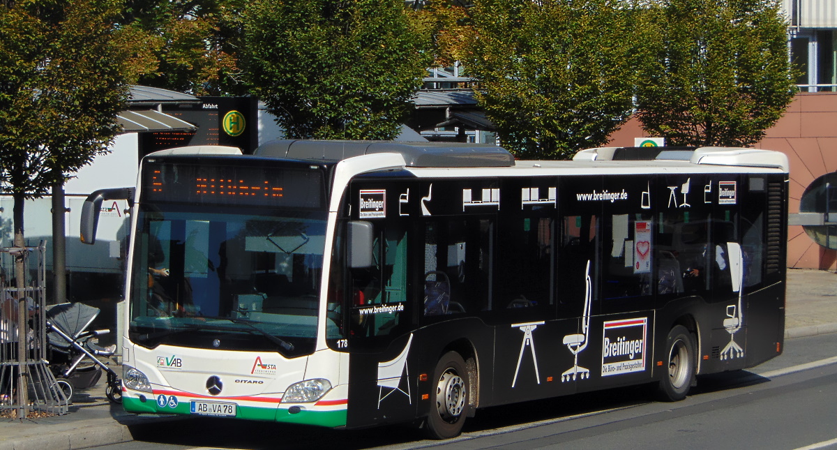 Бавария, Mercedes-Benz Citaro C2 № 178