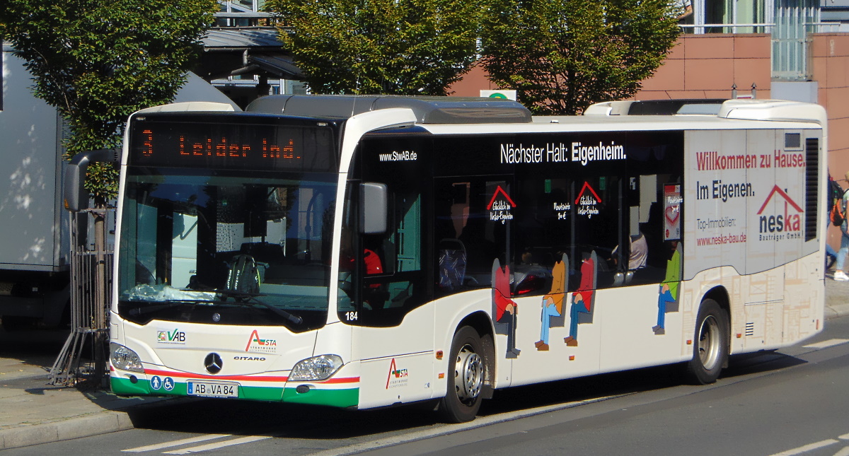 Бавария, Mercedes-Benz Citaro C2 № 184