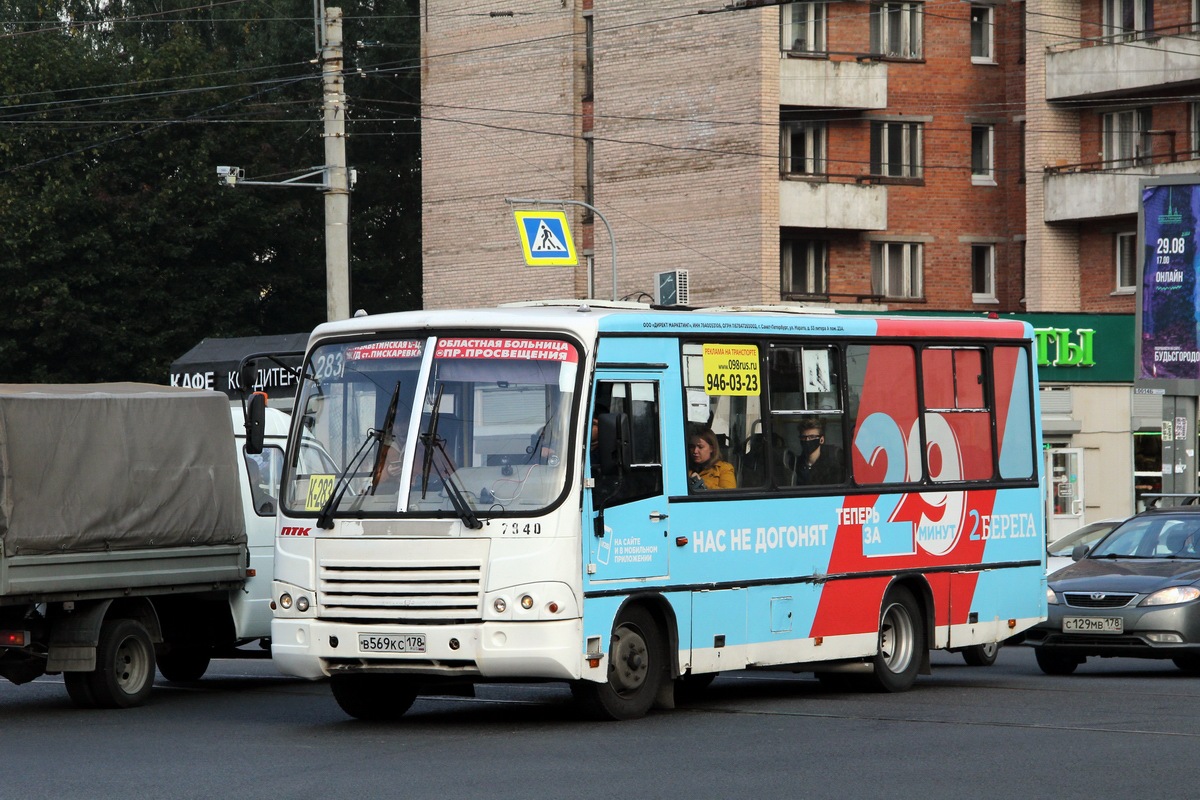 Санкт-Петербург, ПАЗ-320402-05 № n940